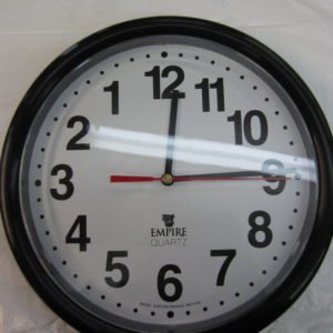 Horloge qui recule